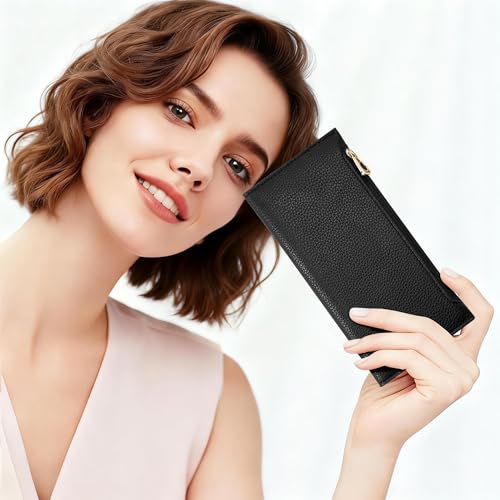 Slim RFID Wallet for Women - Use Code 6PRTLF2N for Discount - Image 2