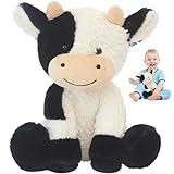 Peluche de vache Design mignon : la vache en peluche est un compagnon idéal pour les enfants et les adultes et est très populaire parmi les enfants.