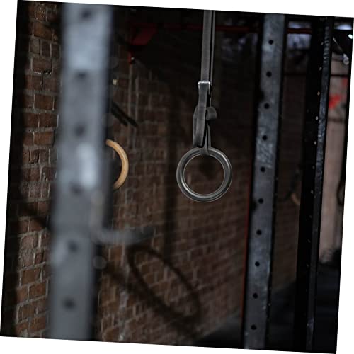 Set de anillas de gimnasia ajustables con correas de nylon miniatura 5