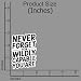 (3Pcs) Never Forget How Wildly Capable You are Sticker Inspirational Motivational Quote Waterproof Vinyl Decal Positive Reminder Gift for Women Laptop Water Bottle Journal Size 3" x 2"