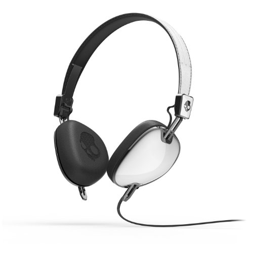 Skullcandy Navigator On-ear Headphone with Mic3, White