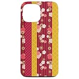 iPhone 13 Pro Max 和柄伝統の和柄デザイン SHIPPOU SAKURA スマホケース