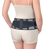 TitanGuard Breathable Thin Back Brace for Women, Adjustable Lower Back Support Belt for Everyday Pain Relief, Slim Low-Profile Lumbar Brace with Gentle Compression, Comfortable Under Clothes