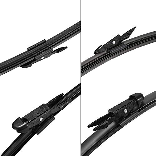 Image of Oshotto Frameless (O.E.M Type) Replacement Wiper Blades Compatible with MG Windsor (24 inch / 18 inch)
