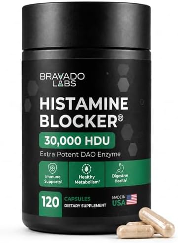 Bravado Labs DAO Supplements Histamine Blocker - Extra Strength 3...