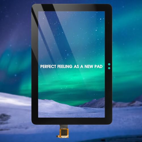 for Amazon Fire HD 8 / HD 8 Plus 12th 2022 Screen Replacement - for Amazon Fire HD 8 (2022, 12th Gen) T805S R2SP8T LCD Display Touch Screen Digitizer Glass Full Assembly with Repair Tools (Black) - Thumbnail 6