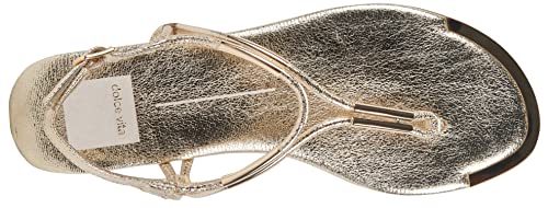 Dolce Vita Women's Marly Flat Sandal, Gold Metallic, 9 M Us #TOP5
