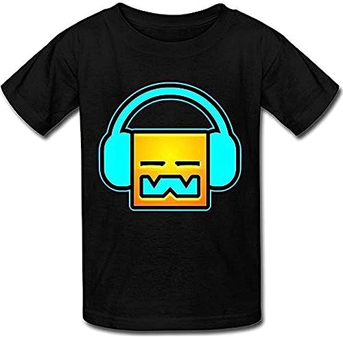 Photo de Men's DJ Geometry Dash T Shirt Black S