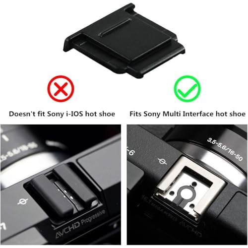 Image of MOSTOS - Camera Hot Shoe Cover Protector Cap for Sony Alpha A7CR, A7C II, A7R V, A7 IV, A7 III, A7S III, A7S II, A7S, A7, A6700, A6600, A6500, A6400, A6300, A6100, A6000, ZV-E10, ZV-1F