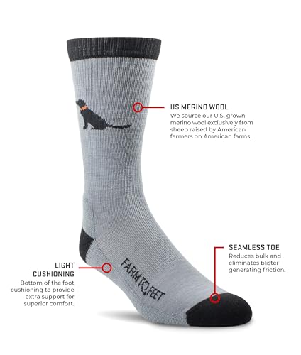 Farm to Feet Kids Sunderland Everyday Light Cushion Crew Socks2