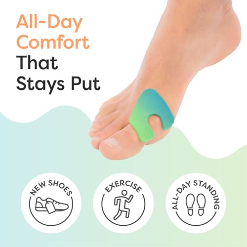 Image of ZenToes U-Shaped Felt Callus Pads, Self-Stick Cushions, 18 Count
