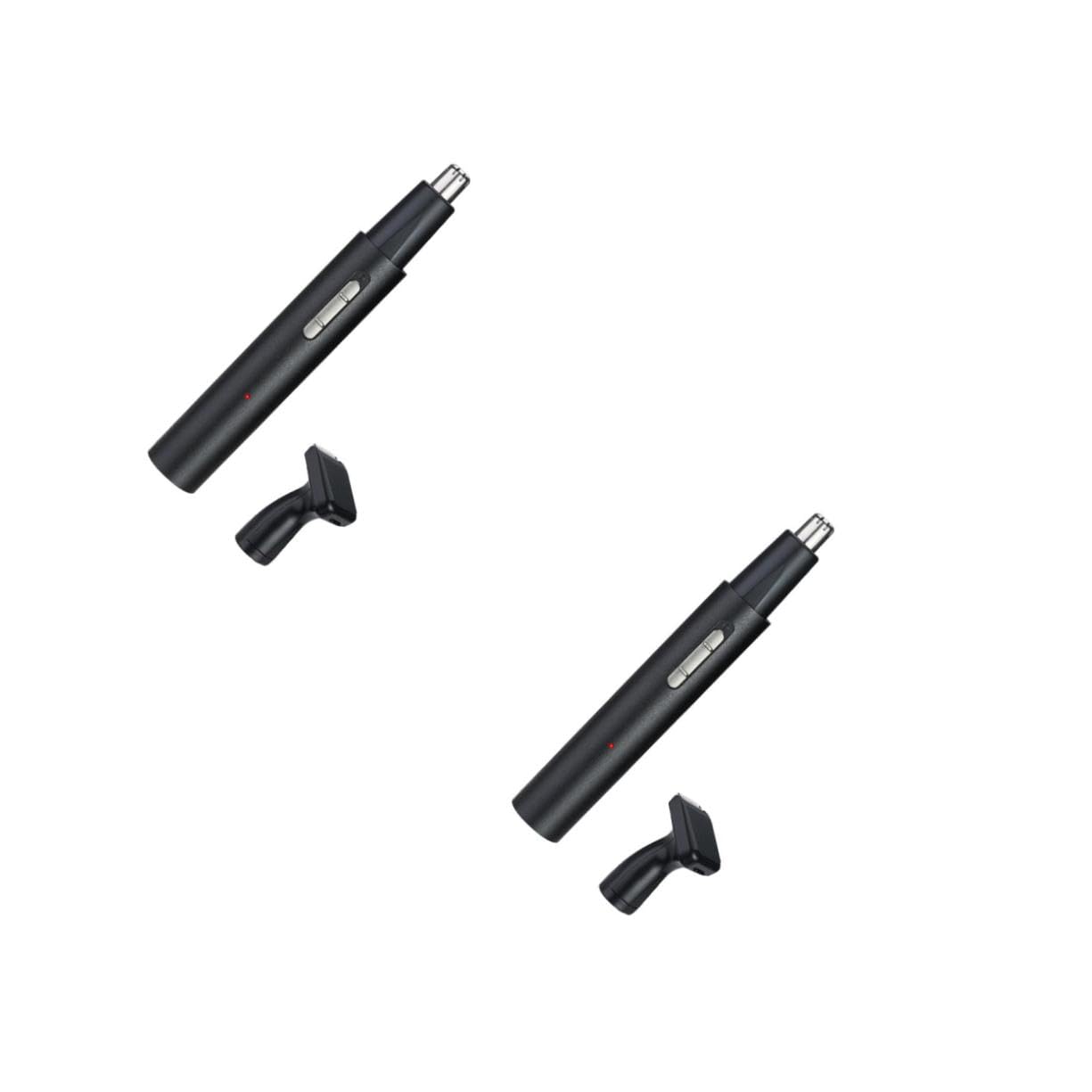2sets Rifinitore Elettrico Per Naso e Orecchie Portatile Di Personale Unisex Leggero e Facile Da Pulire Rimozione Rapida Dei Superflui Design Ergonomico Accessorio Da Viaggio
