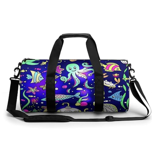 Sac de voyage pieuvre compact 45x23x23cm pour eviter les bagages lourds en camping