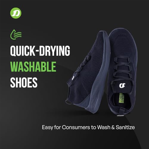 Image of DOCTOR EXTRA SOFT Men's Sports Shoes with Memory Foam Cushioned Insole|Running Walking Gym Training Jogging Athletics|Comfortable & Stylish|Casual & Lightweight|Slipon Sneaker Gent's & Boy's D-2007