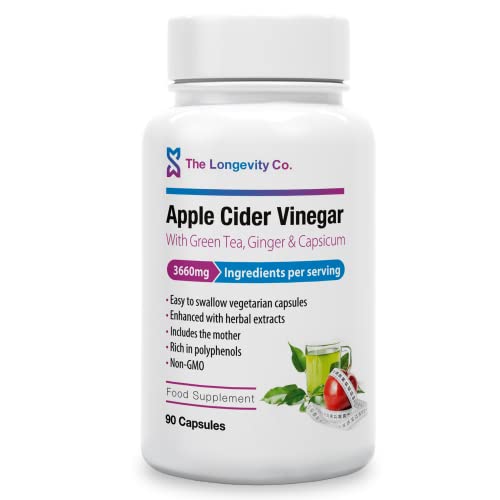 Apple Cider Vinegar Tablets - 90 Vegan Pills