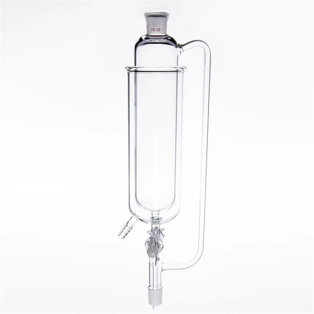 Verrerie et matériel de laboratoire Entonnoir goutte à goutte à pression constante avec refroidissement par enveloppe sans marques de graduation Entonnoir supplémentaire F62(F622460JT)