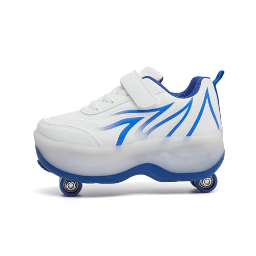 peggy piggy Kids Roller Shoes Boys Girls Wheel Shoes Fashion Skates Sneakers for Children4