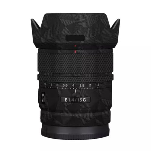 Accessoires photo Sony E 15 mm F1.4 G autocollant vinyle noir