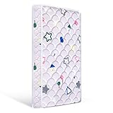 Bubble bear Premium Foam Toddler Mattress and Breathable Crib Mattress, Hypoallergenic Toddler Bed...