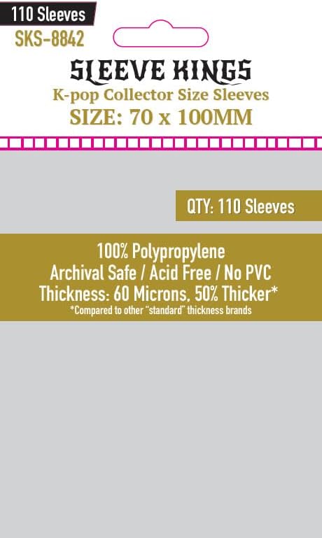 Miniatura 2 de 'Kpop Tamaño de coleccionista (2.756 x 4.331 in) 110 unidades, 60 micrones - para tarjetas fotográficas BTS Mini