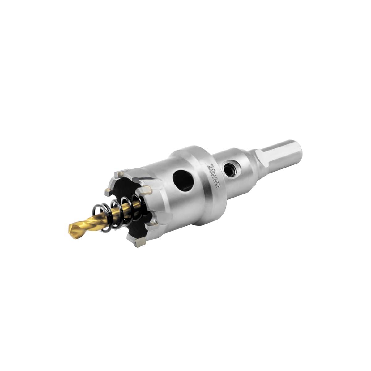 Aohhy Lochsäge Hartmetall Bohrer, Professional TCT Metall Bohrer für Edelstahl, Kunststoff, Messing, Eisen, Aluminium