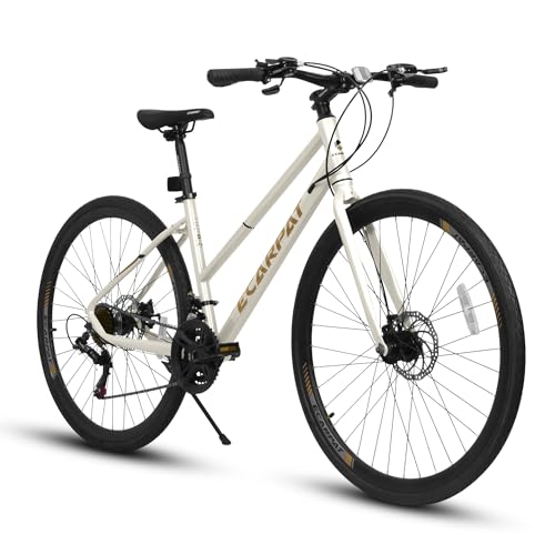 HIWORK 700x35c White Gravel Road Bike