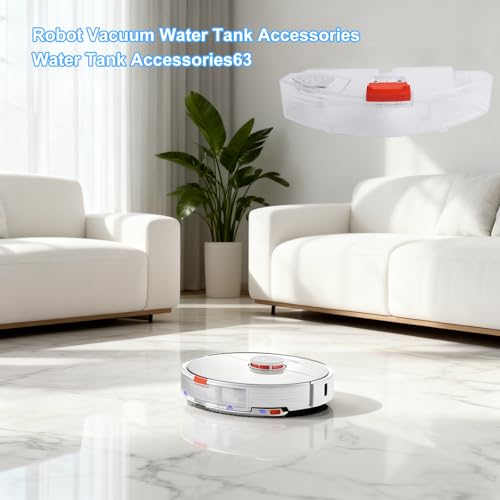 Ersatzteile Wassertank für S7 T7S T7S PLUS G10,Staubsauger-Wassertank,für Tank Elektrische,Steuerung Kehrmaschine Ersatz,Wassertank Kehrmaschine(White)