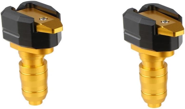 Falling Protection Frame Slider Fairing Guard Anti Crash Pad Protector 2.5mm Compatible With Automotive Motorcycle Parts MT03 MT25 YZF-R3 YZF-R25(Golden)