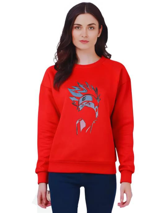 demamd print Demand Print Women’s Printed Cotton Sweatshirt | Regular Fit Stylish Pullover | Casual Everyday Winter Wear, Warm & Comfortable-picture-22