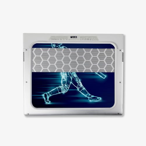 Image of MightySkins Skin Compatible with Alienware X14 R2 (2023) Full Wrap Kit - Glow Baseball | Protective, Durable, and Unique Vinyl Decal wrap Cover | Easy to Apply & Change Styles | Made in The USA