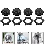 Style simple : avec un design minimaliste et intemporel, ces cache-écrous en plastique sont et peuvent facilement compléter différents types de ventilateurs électriques.