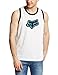 Fox Men's Pace Jersey, White/Blue, Large