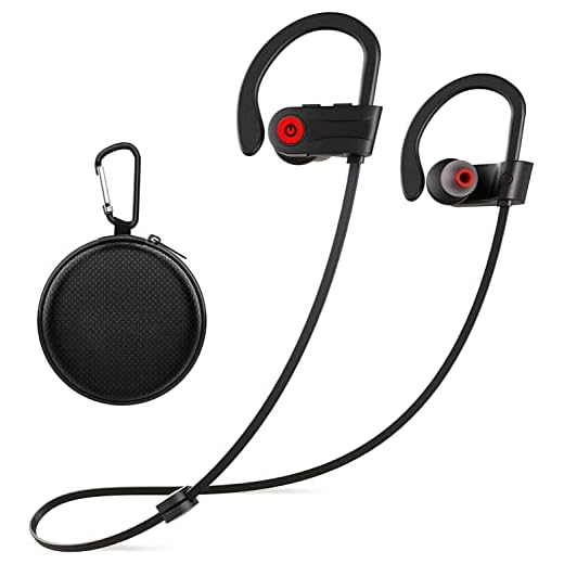 Otium Wireless Headphones, Bluetooth Headphones, Best Sports Earbuds, IPX7 Waterproof Stereo Earphones for Gym Running 9 Hours Playtime Noise Cancelling Headsets