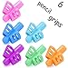Pencil Grips for Kids Handwriting Correction Training Writing AIDS Pencil Gripper Pencil Holder Posture Special Needs for preschooler Kids Toddler Children (6 PCS)