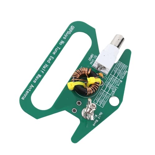 Kikumi Antena Balun Transformador PCB Balun 5-35MHz Amplio Rango de Frecuencia 7MHz 14MHz 21MHz 28MHz Banda Amateur con Cabeza Hembra BNC para Configuración de Sintonización de Onda Corta