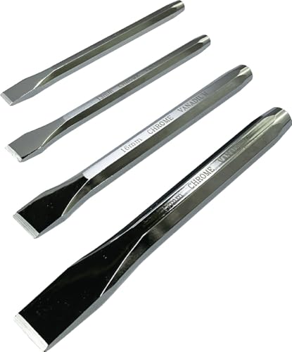 SIGNET シグネット ミラーメッキ仕上げ チゼル4本組セット 八角胴タイプ 60550のサムネイル