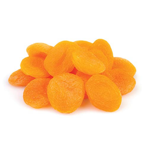 Gramas Dried Turkish Apricots, Vegan, Gluten-Free, Healthy Snack, Non-GMO, No Added Sugar, Kosher (2 lbs.)