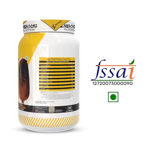 Image of BIG ROCK NUTRITION Animal Mass Weight Gainer Protein Powder for Men and Women, Increase Stamina with Natural Protein & Carbs (Chocolate, 1Kg /2.2Lbs, 20 Servings)