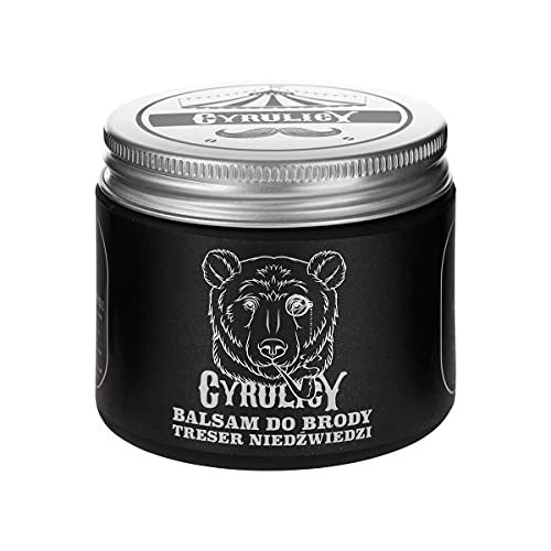 Cyrulicy Loción para barba Treser Bear 50 ml | Premium de composición natural y fórmula vegana | Loción para barba con aroma de bosque, incienso y resina | Loción para barba modeladora e hidratante