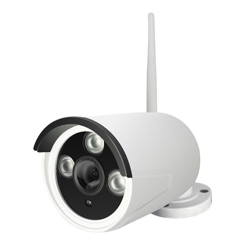 KIT VIDEOSORVEGLIANZA PER ESTERNO WIRELESS CON 8 TELECAMERE, KIT VIDEO SORVEGLIANZA DVR NVR 8 CANALI 8 TELECAMERE WIRELESS - DISCORAMA®