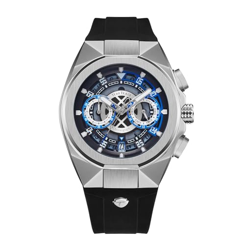 Montre chronographe analogique homme étanche pour passer du style business au sport casual