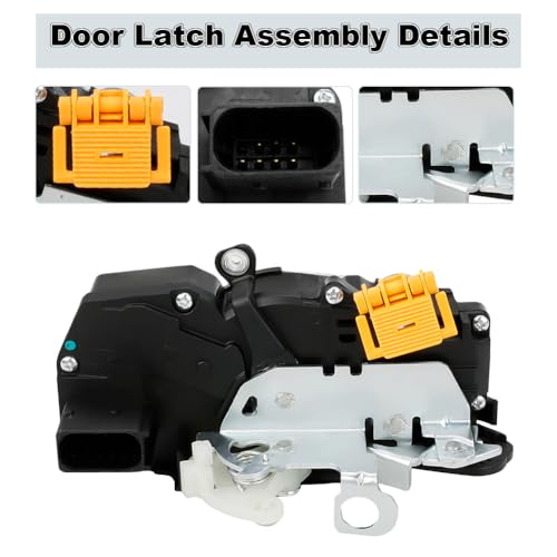 Image of Front Left Driver Side Door Lock Actuator Compatible with Cadillac CTS 2009 2010 2011 2012 2013 2014 Door Latch Lock Actuator Replacement for 22741951 25876534 20786539 20922215 22791029