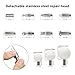 WHDZ Paintless Dent Repair Tools Car Dents Removal Rods Kit with Tips Repair Set for Auto Body Removal of Hail Dents