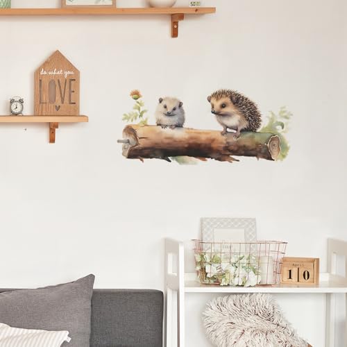 Vinilos decorativos removibles Achang con diseño de erizos miniatura 3