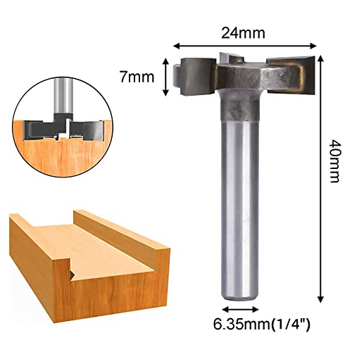 Broca de enrutador CNC para superficie de madera FoxAlien 7mm 3