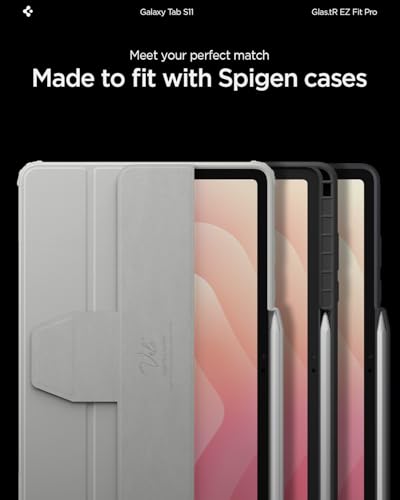 Image of Spigen EZ Fit Pro Tempered Glass Screen Protector Guard for Galaxy Tab S11 [1 Pack]