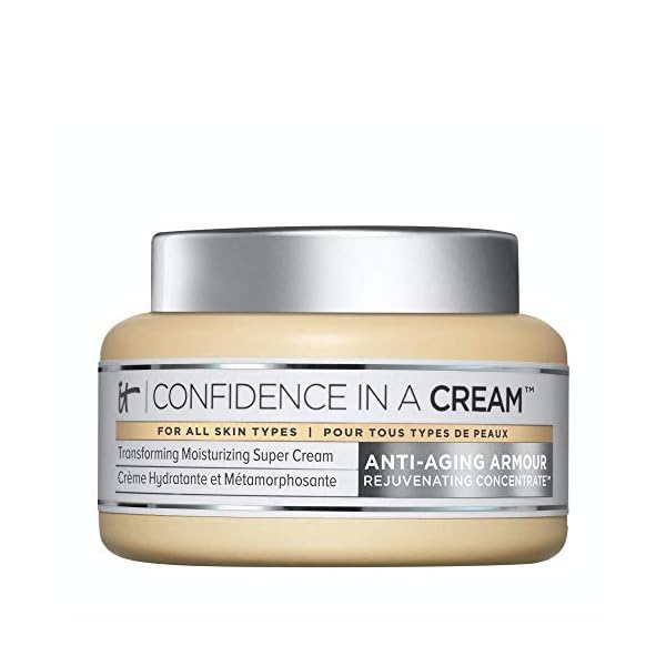 IT-Cosmetics-Confidence-in-a-Cream-Anti-Aging-Facial-Moisturizer-Reduces-the-Look-of-Wrinkles-Pores-Visibly-Brightens-Skin-With-Hyaluronic-Acid-Collagen-40-fl-oz it COSMETICS Confidence In A Cream Facial Moisturizer - Original Formula - Reduces The Look Of Wrinkles & Pores, Visibly Brightens Skin - With Hyaluronic Acid & Collagen - 4.0 Fl Oz