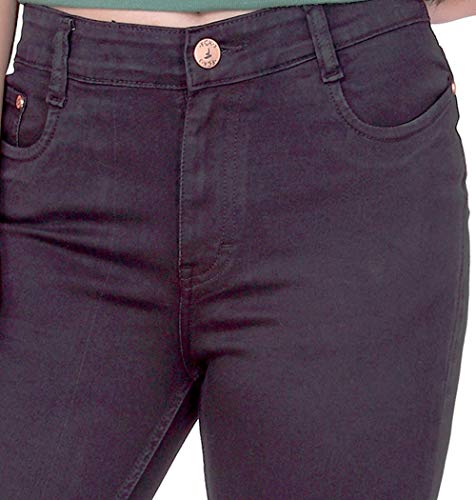 Image of FCK-3 Stretchable Denim Pencil Fit Regular Fit High Waist Jeans for Women