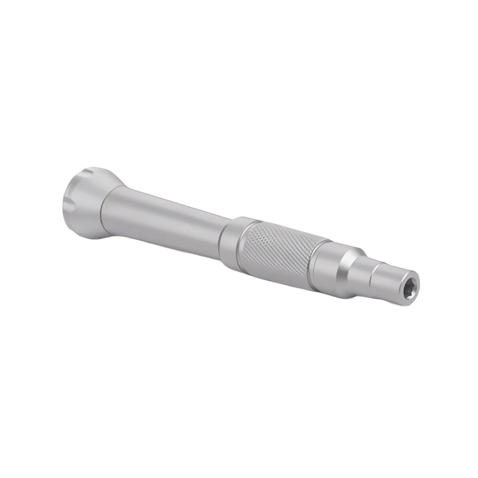 Multipurpose Aluminum Screwdriver Handle with Comfortable Nonslip Grip Perfect for 4Mm Hexagonal Bits in Workshops Home Screwdriver Handle