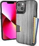 Smartish® iPhone 13 Wallet Case - Wallet Slayer Vol. 1 [Slim + Protective] Credit Card Holder - Drop Tested Hidden Card Slot Cover Compatible with Apple iPhone 13 - Graspin' Aspen